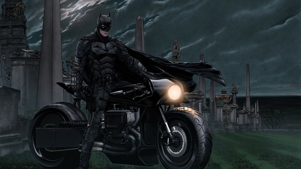 Batbike Gotham Wallpaper