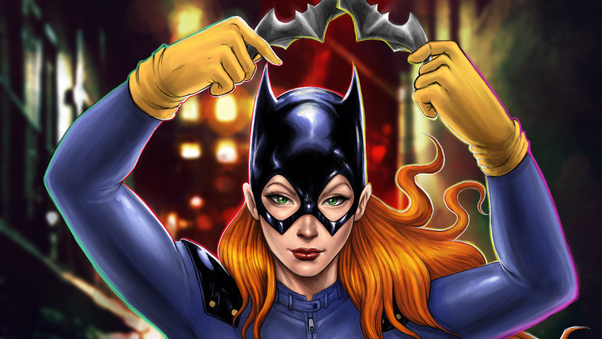 Batgirl Digital Arts Wallpaper
