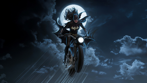 Batgirl Midnight Patrol Wallpaper