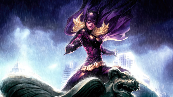 Batgirl Night Patrol Wallpaper