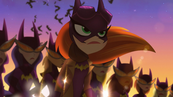 Batgirl Team 4k Wallpaper