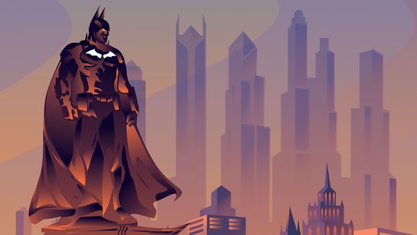 Batman 4k 2020 City Wallpaper