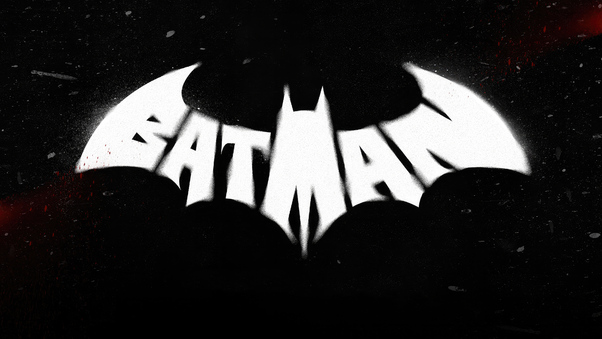 Batman 4k Dark Logo Wallpaper