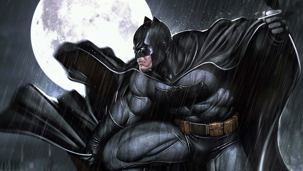 Batman 4k Gotham Art Wallpaper