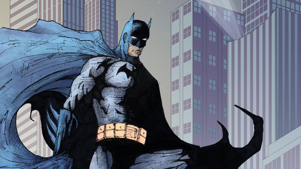 Batman 4k Paint Artwork Wallpaper