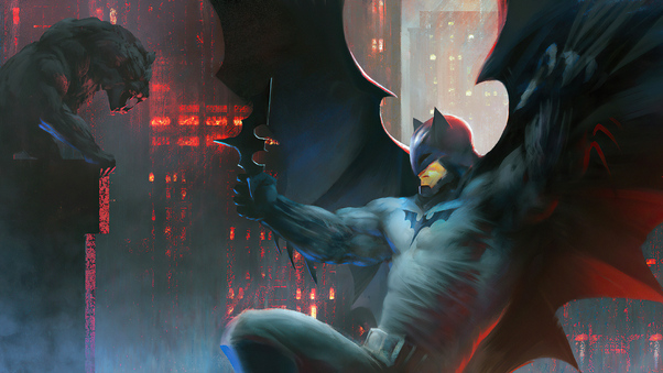 Batman 4kartwork Wallpaper