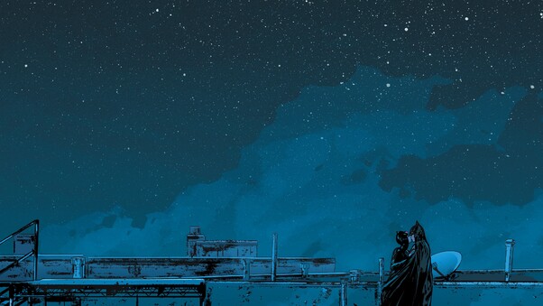Batman And Catwoman Romance Wallpaper