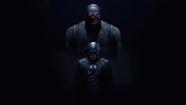 Batman And Darkseid Wallpaper