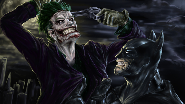 Batman And Joker 4k Wallpaper
