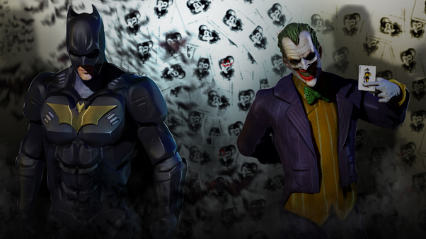 Batman And Joker 8k Wallpaper