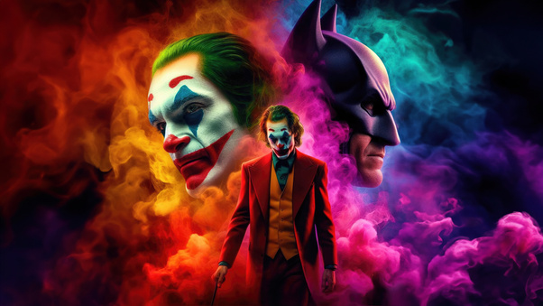 Batman And Joker Unlikely Alliance Wallpaper