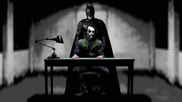 Batman And Joker4k Wallpaper