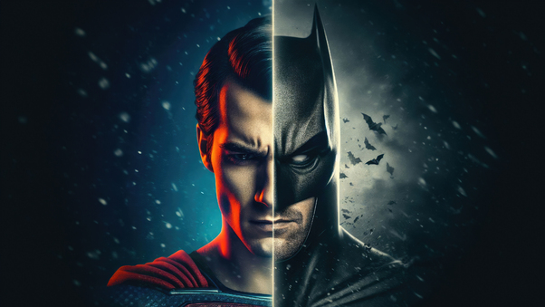 Batman And Superman Dynamic Clash Wallpaper,HD Superheroes Wallpapers ...