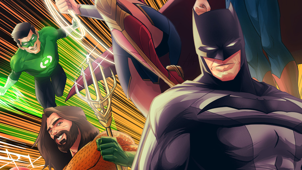 Batman Aquaman Green Lantern 2020 Wallpaper