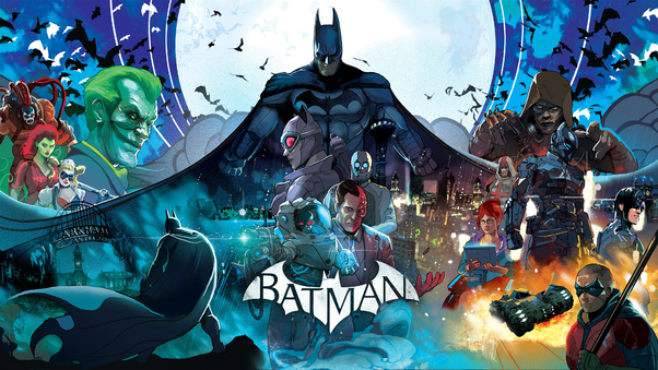 Batman Arkham 4k 2024 Wallpaper