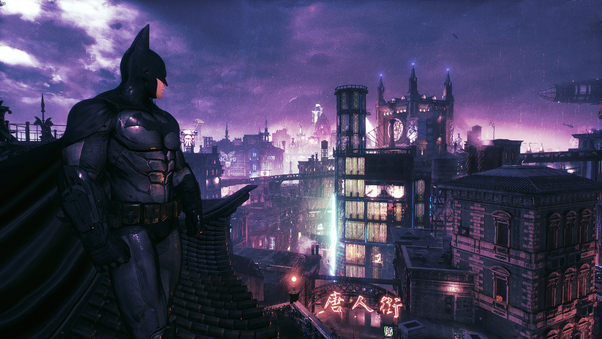 Batman Arkham Knight City 4k Wallpaper