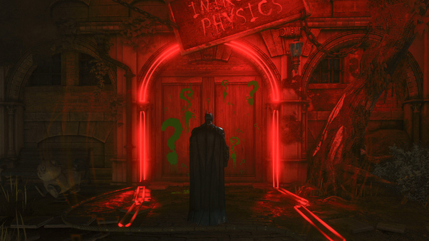 Batman Arkham Knight Mystery Door Wallpaper