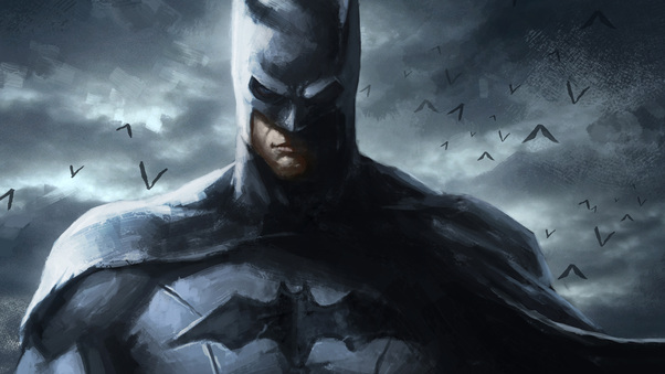 Batman Art 4k Wallpaper