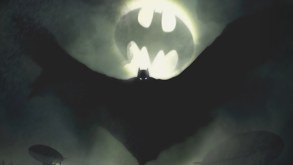 Batman Bat Signal Coming Wallpaper