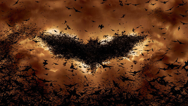 Batman Begins Bat Symbol Wallpaper
