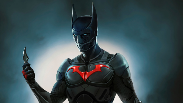 Batman Beyond Action Suit 4k Wallpaper