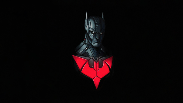 Batman Beyond Dark Minimal 4k Wallpaper
