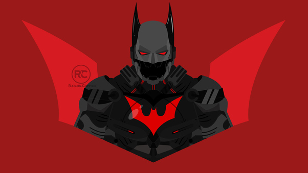 Batman Beyond From Arkham Knight Suit Wallpaper