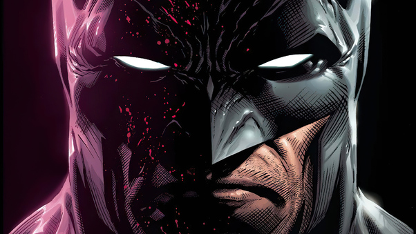 Batman Closeup Mask Wallpaper