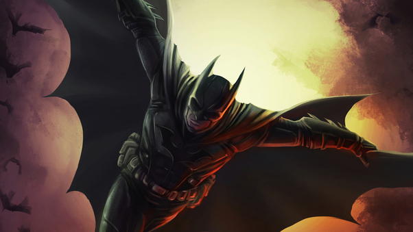Batman Comic Artwork 4k Wallpaper