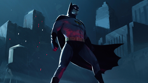 Batman Comic Illustration 4k Wallpaper