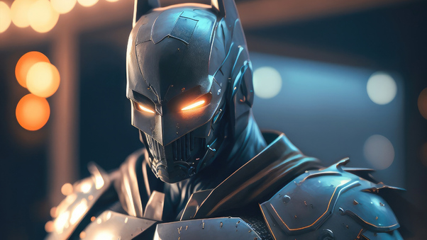 Batman Cybernetic Suit 2023 Wallpaper