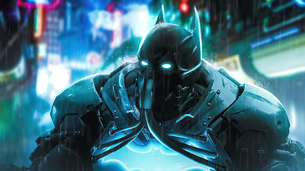 Batman Cyberpunk 4k Wallpaper
