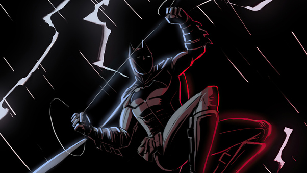 Batman Dark Lighting Wallpaper