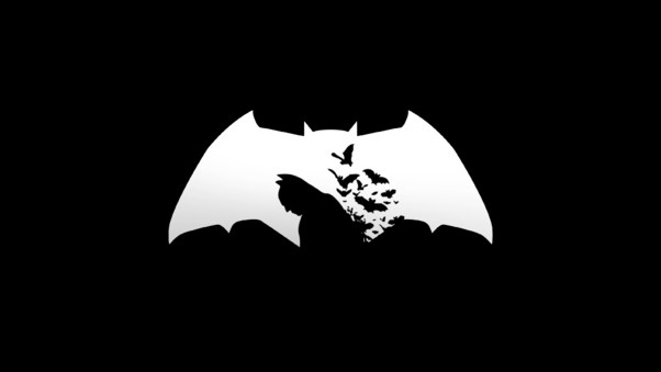 Batman Dark Simple Wallpaper