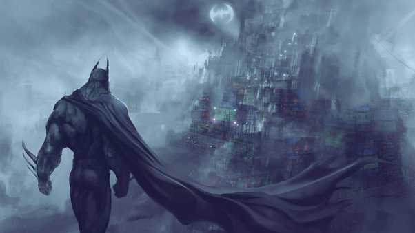 Batman Darkscape Wallpaper