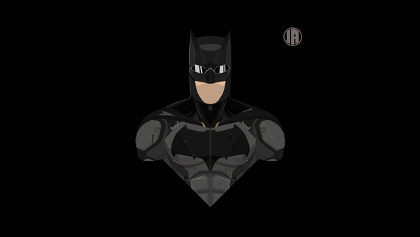 Batman DCEU Tactical Suit Minimalism 8k Wallpaper