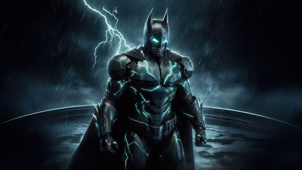 Batman Electrifying Power Wallpaper