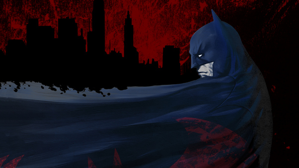 Batman Gotham Artwork Wallpaper