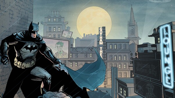 Batman Gotham City 5k Wallpaper