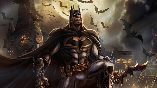 Batman Gotham City Batrang Wallpaper
