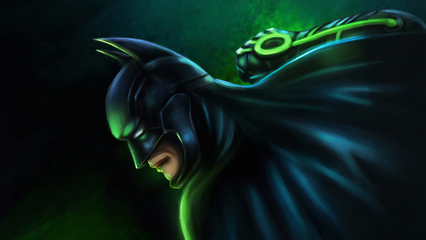 Batman Gotham Protector Art Wallpaper