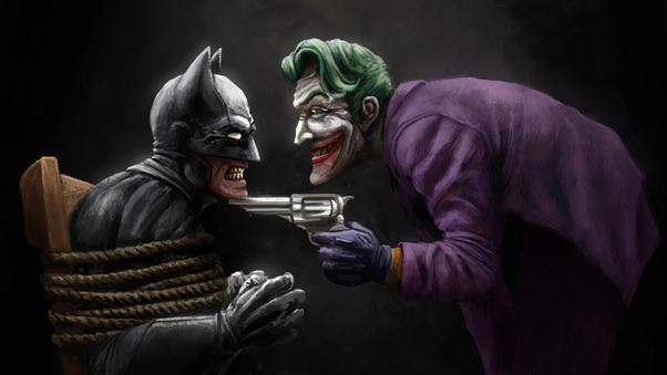 Batman Hands Tied Joker Wallpaper