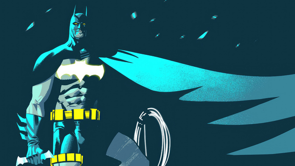 Batman Illustration 2023 Wallpaper