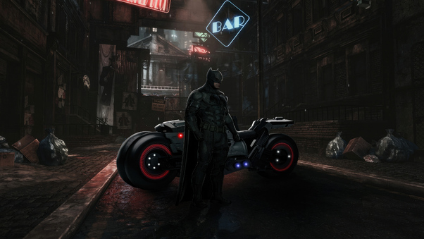 Batman In Cyber World Wallpaper