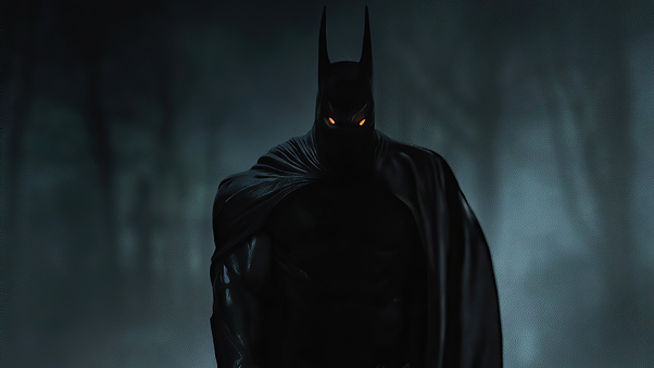 Batman In Dark 4k 2020 Wallpaper