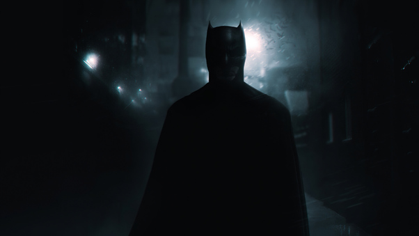 Batman In Dark 4k Wallpaper
