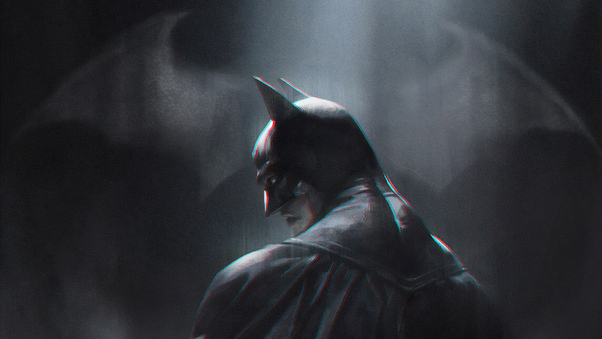 Batman In Dark Wallpaper