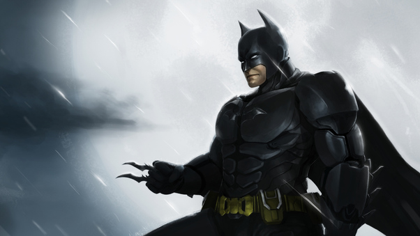 Batman In Night Art Wallpaper