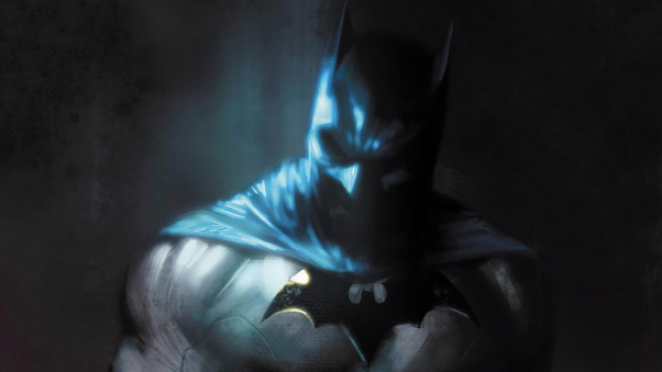 Batman In The Dark 4k Wallpaper
