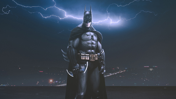 Batman In The Night Artworks Wallpaper